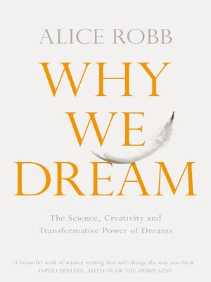 cover image of Why We Dream